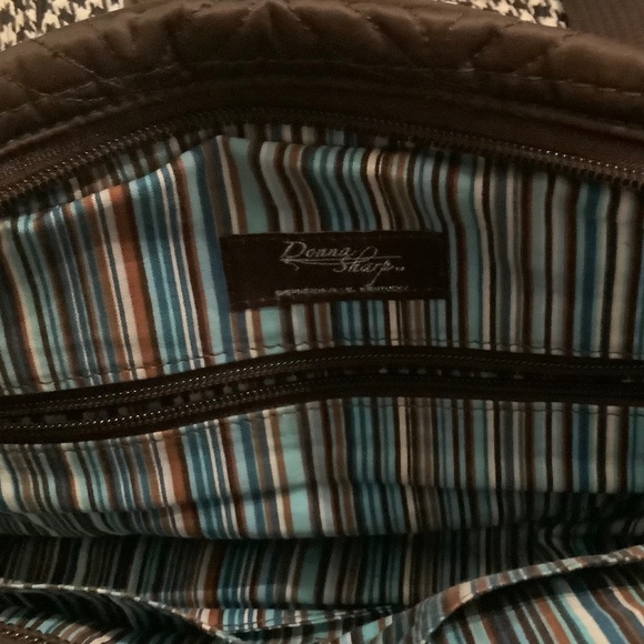 Chocolate Brown Quilted Donna Sharp Bag - Picture 6 of 9